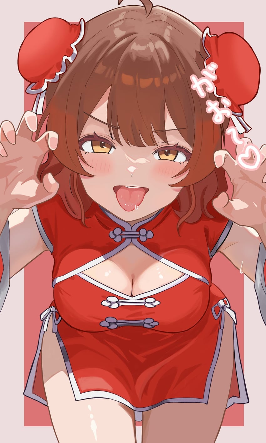 hanami ume (idolmaster and 1 more) drawn by amashi_2278