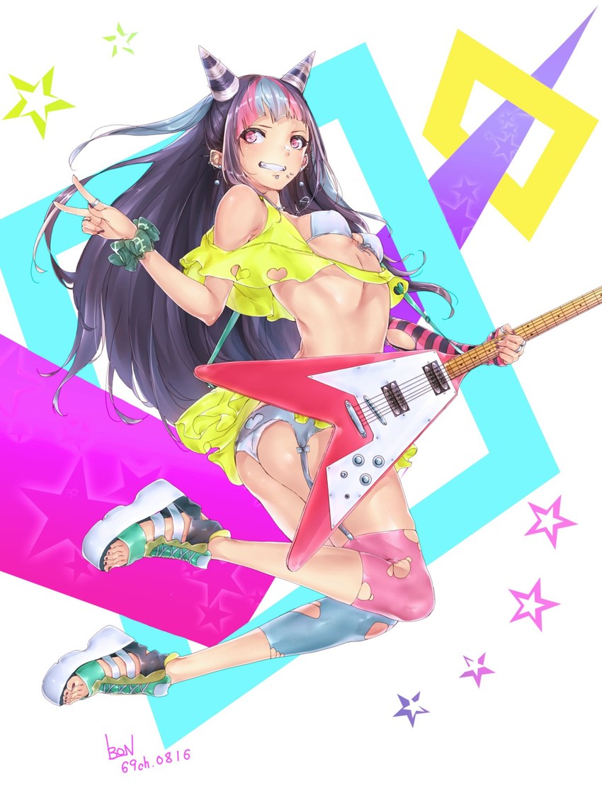 mioda ibuki (danganronpa and 1 more) drawn by mioda_69ch
