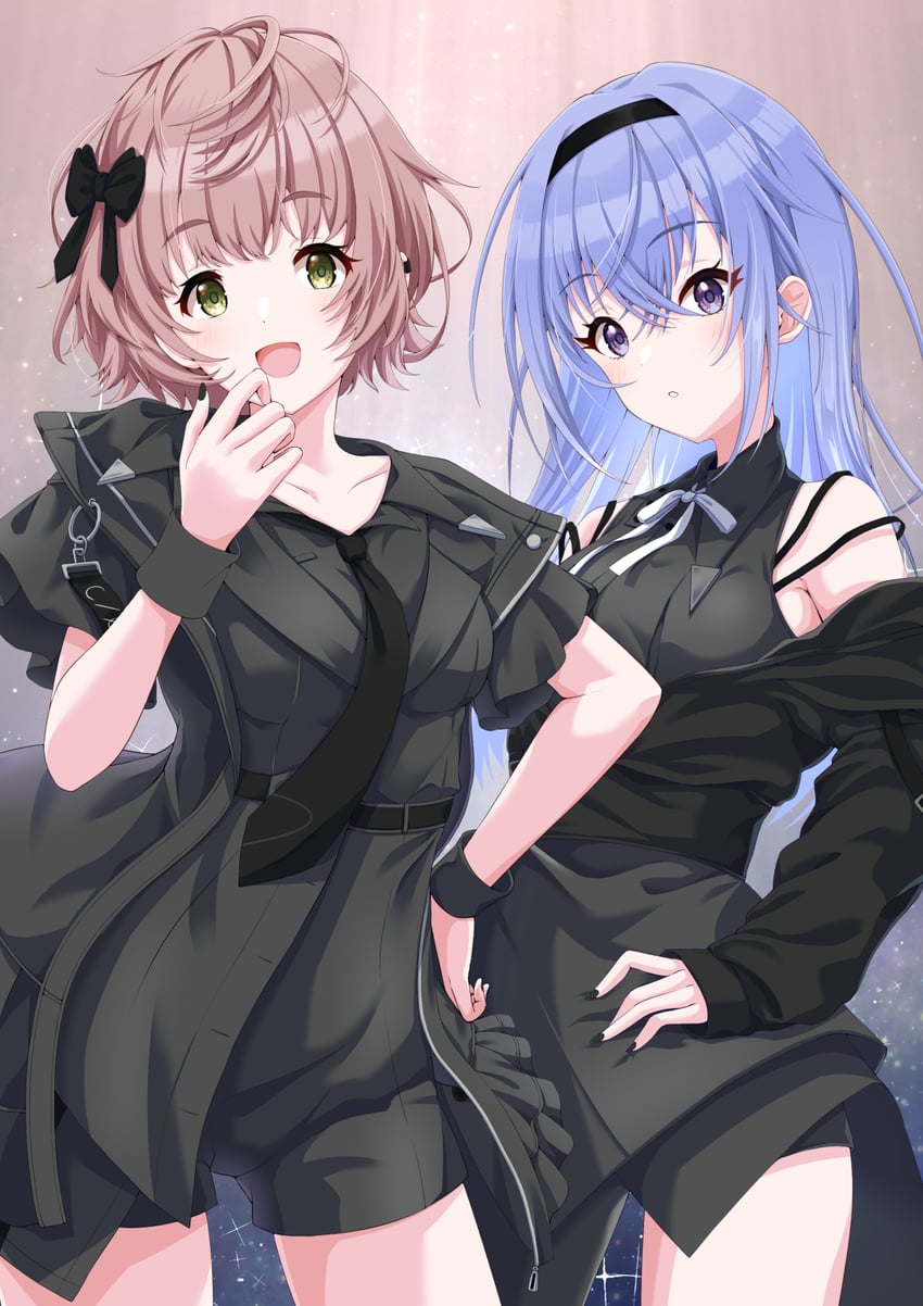 suzuki hana and ikuta haruki (idolmaster and 2 more) drawn by nagmilk