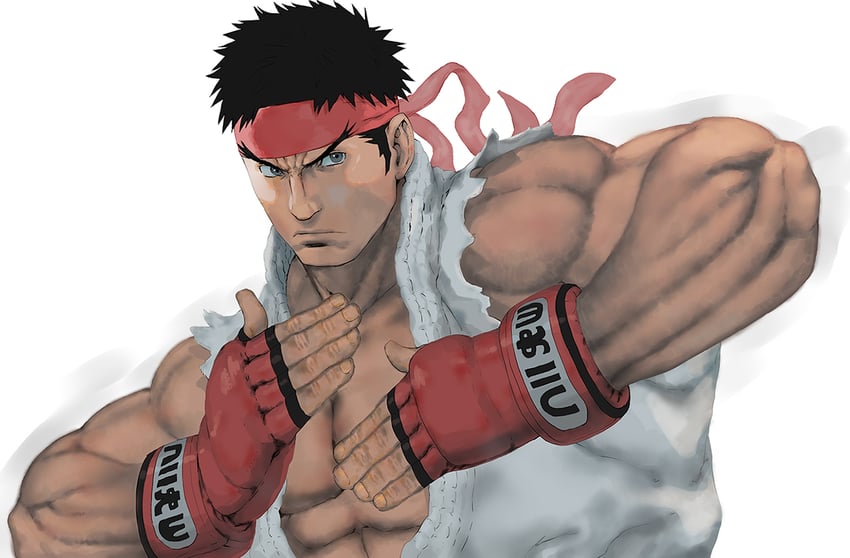 ryu (street fighter and 1 more) drawn by nt_(gun-ash)