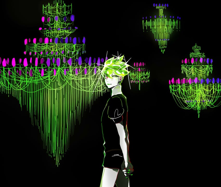 green diamond (houseki no kuni) drawn by tezo_(mokka_mk)
