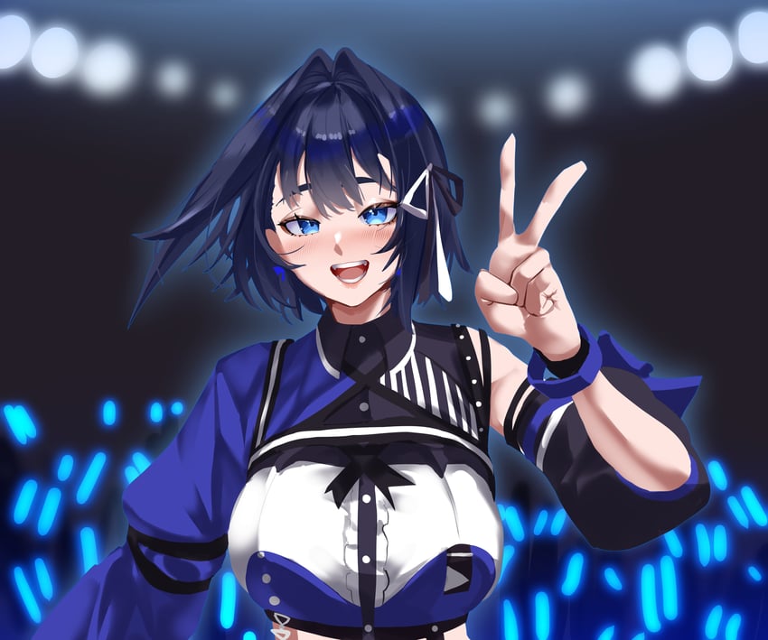 ouro kronii (hololive and 1 more) drawn by koizumi_arata
