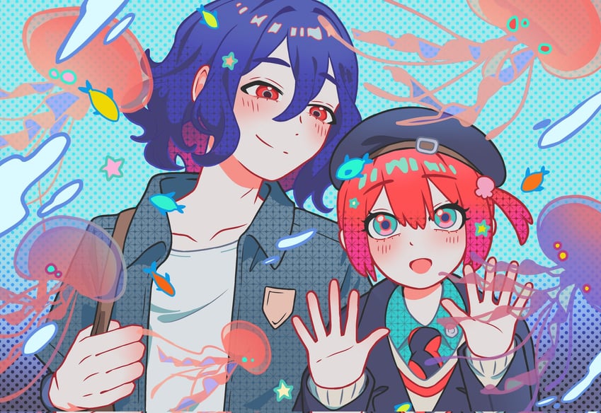 amate yuzuriha and shuji ito (gundam and 1 more) drawn by nut87501