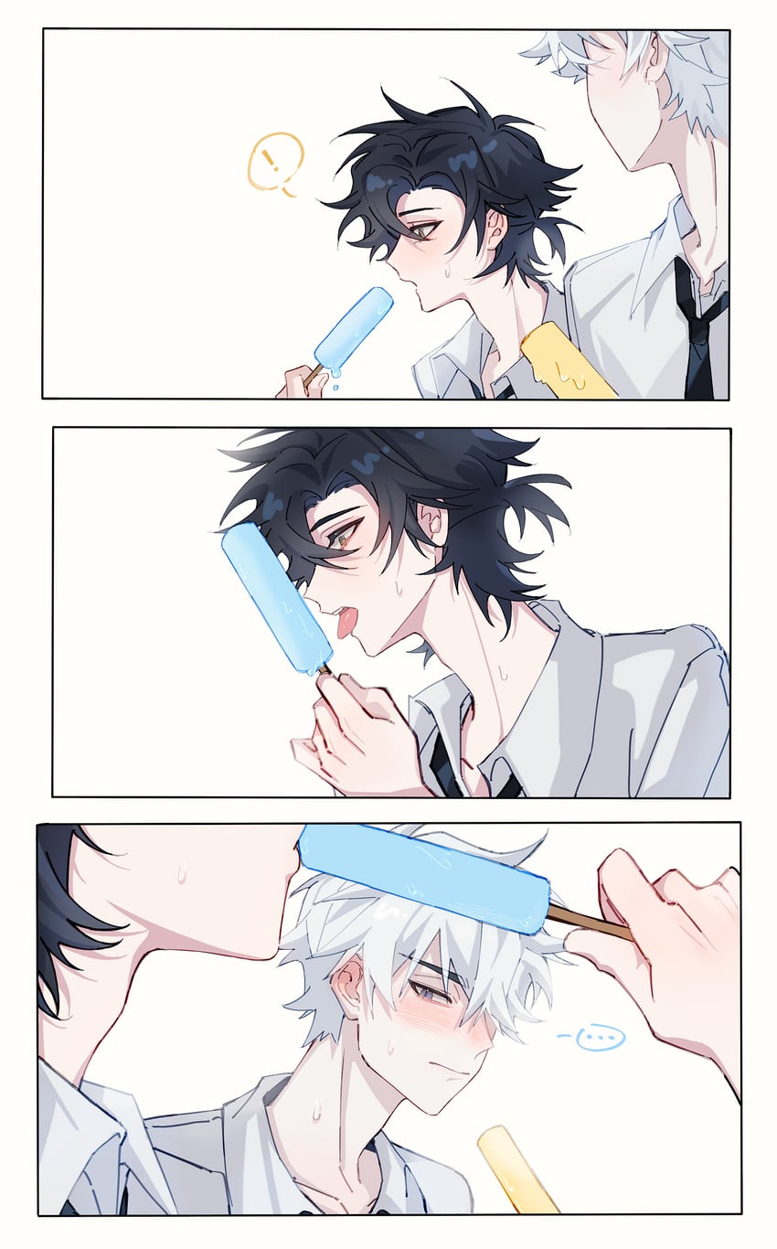 cheng xiaoshi and lu guang (shiguang dailiren) drawn by yi798513