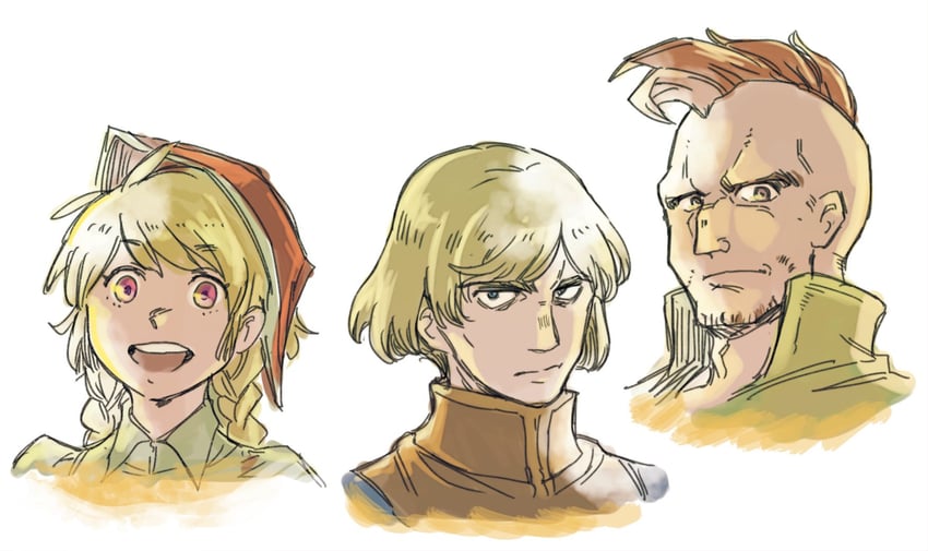 cordelia, narcisse pironi iii, and tyler (saga and 1 more) drawn by yutarou