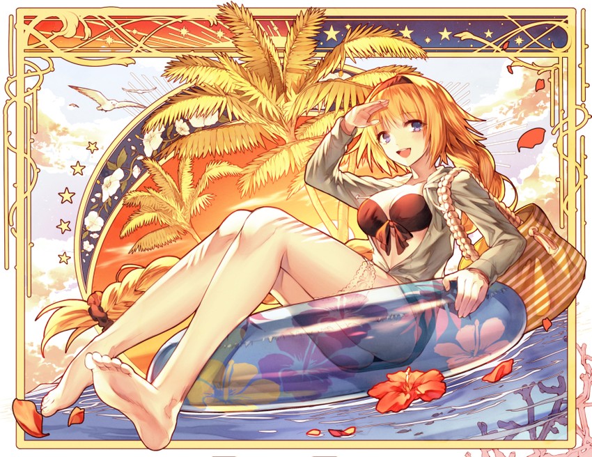 jeanne d'arc (fate and 1 more) drawn by kh_(kh_1128)