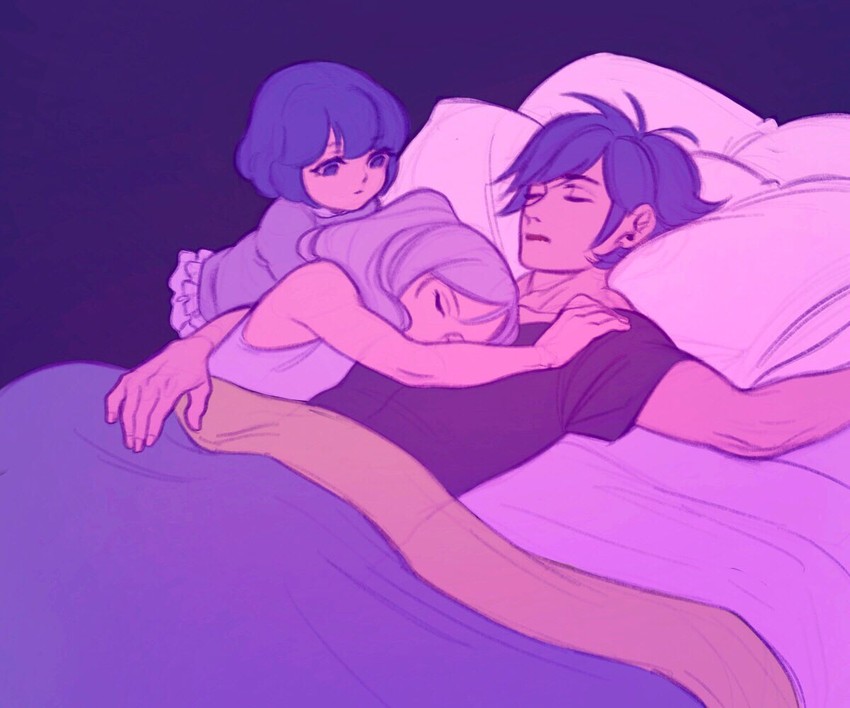lucina, female robin, and chrom (fire emblem and 1 more) drawn by hollyfig