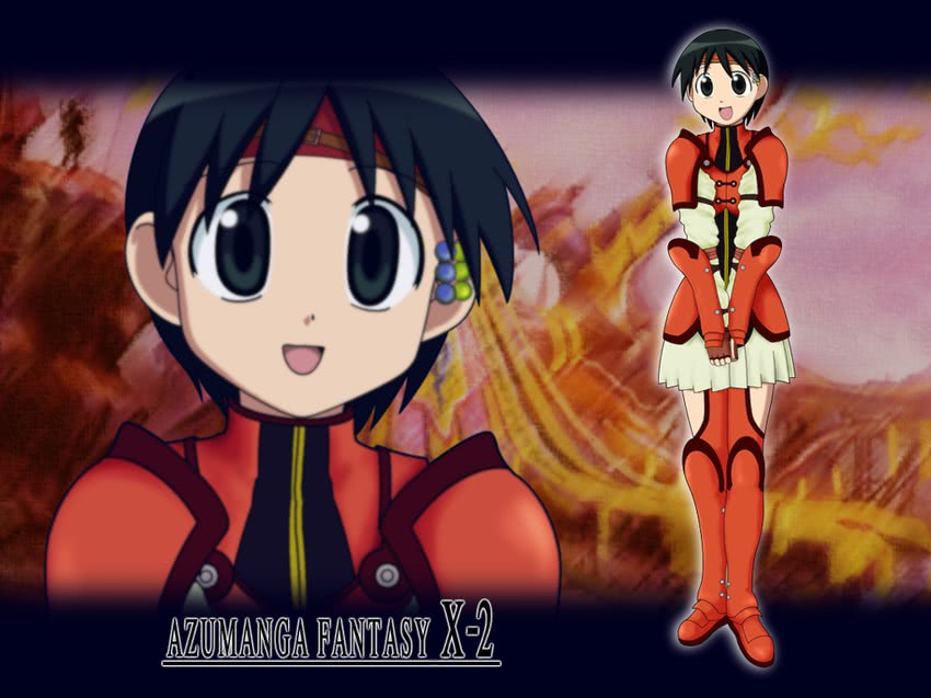 chihiro and elma (final fantasy and 3 more) drawn by niinii