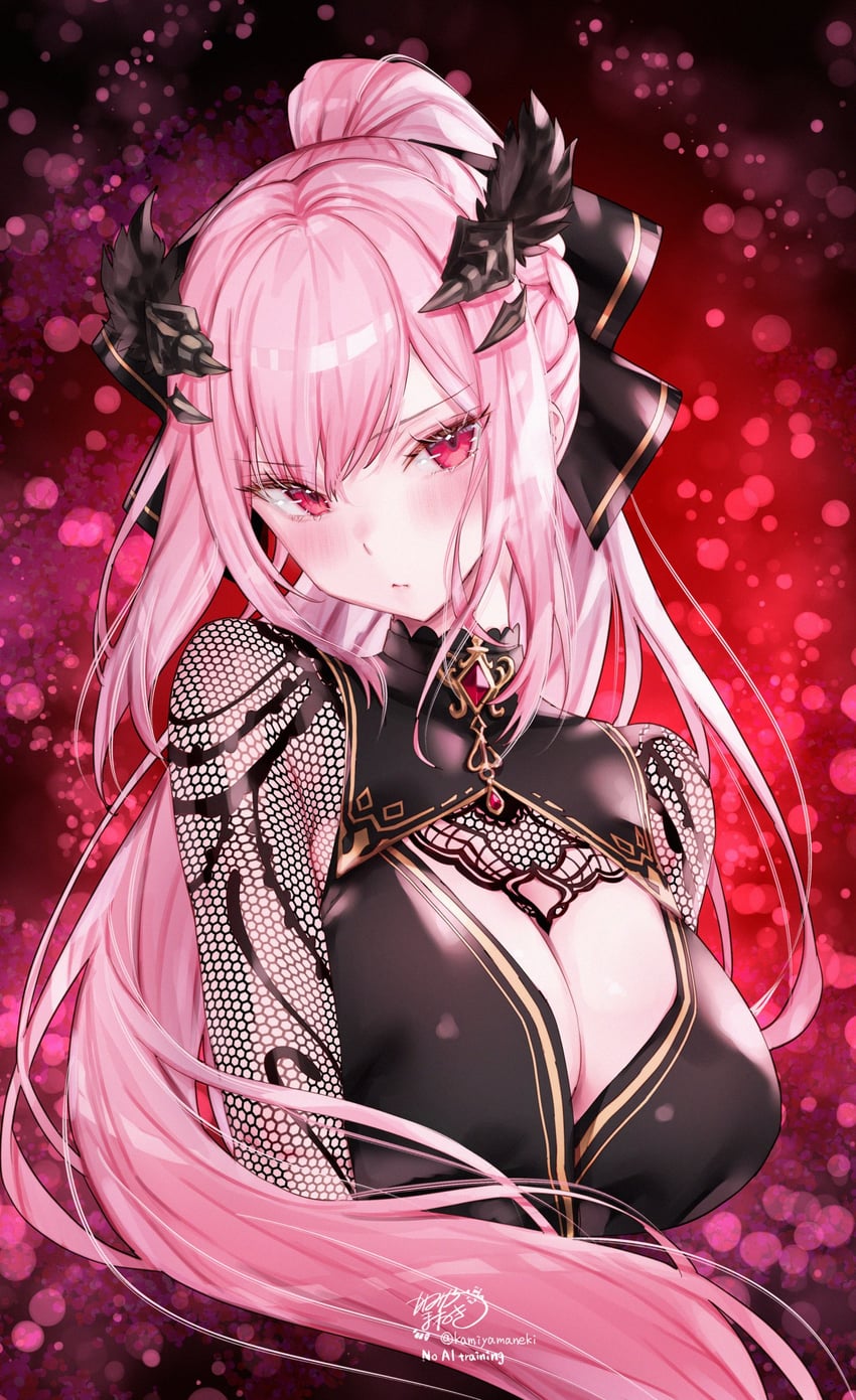 mori calliope (hololive and 1 more) drawn by kamiya_maneki
