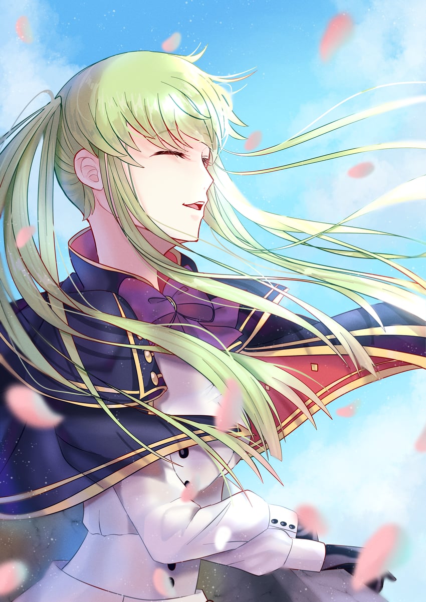 artoria pendragon, c.c., and artoria caster (fate and 2 more) drawn by budgiepon