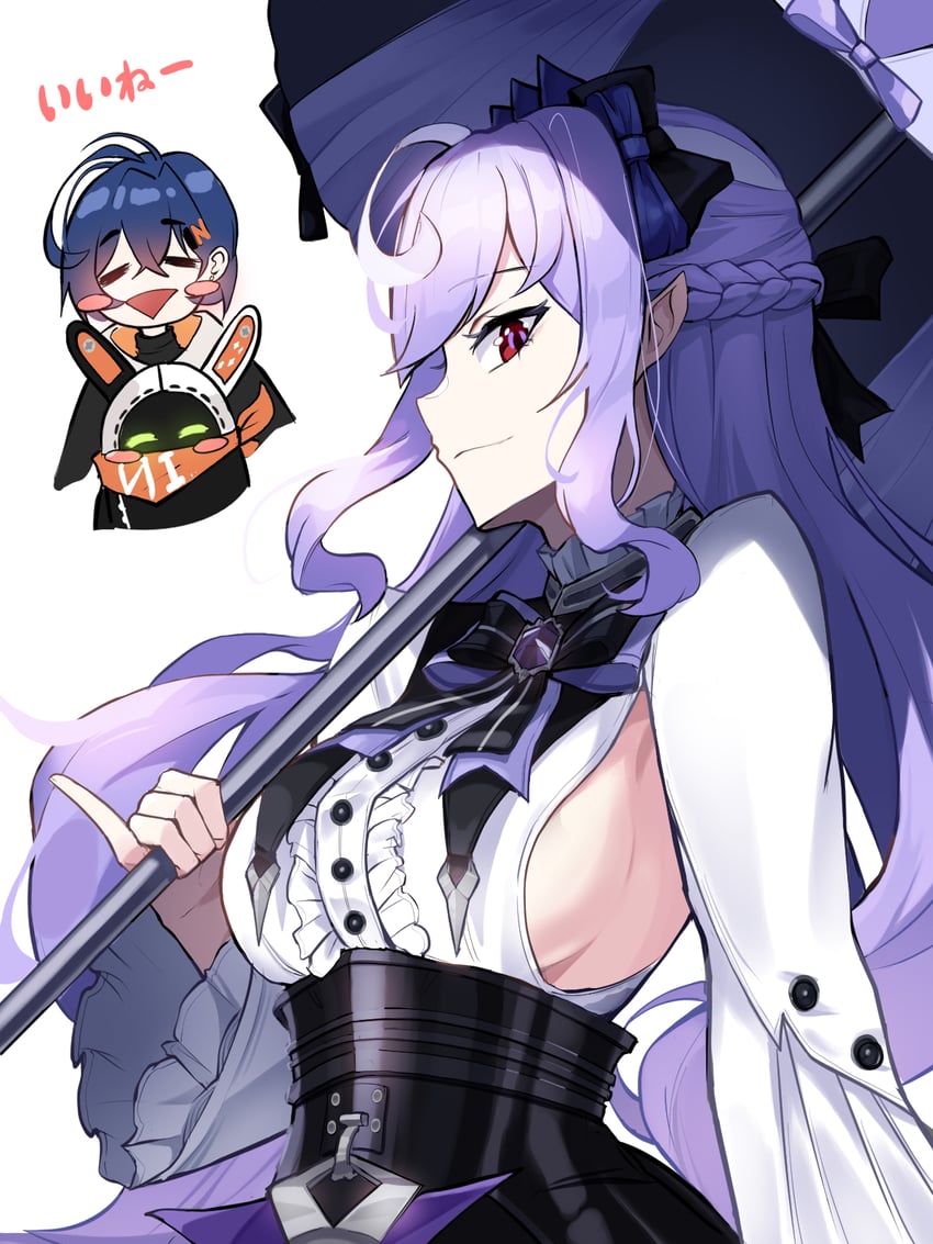 belle, vivian banshee, and eous (zenless zone zero) drawn by chokobako