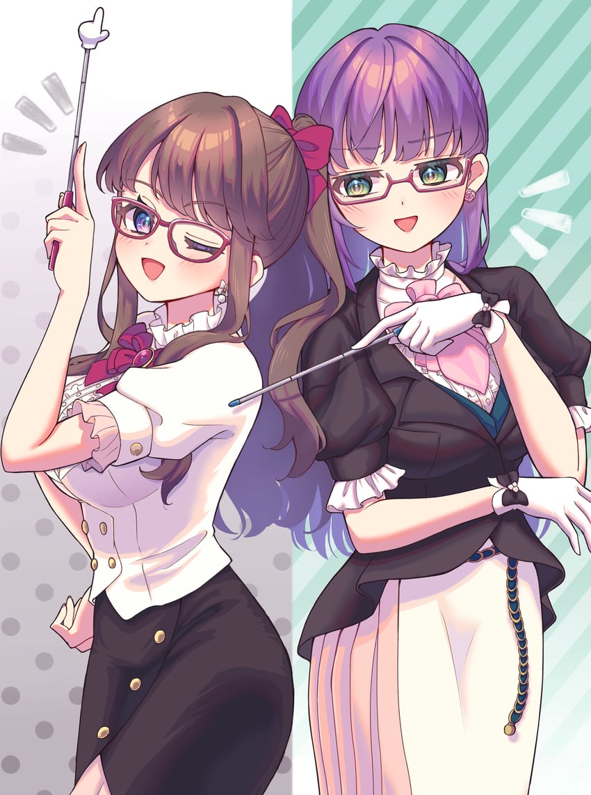 fujishima megumi and otomune kozue (love live! and 1 more) drawn by hiyori_(20hiyori727)