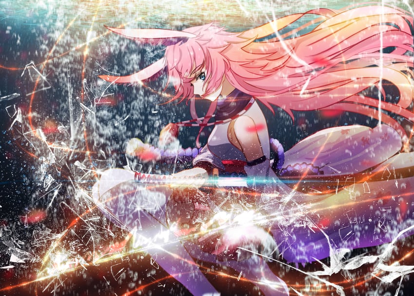 yae sakura (honkai and 1 more) drawn by qwerggthankyou