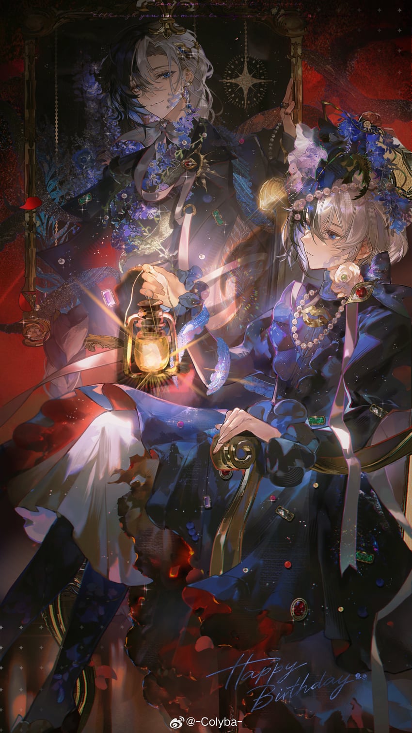yao muxuan and yao mujing (original) drawn by colyba