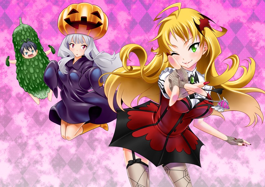 hoshii miki, shijou takane, and ganaha hibiki (idolmaster) drawn by shirihime