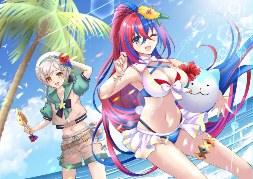 female alear, sommie, and clanne (fire emblem and 2 more) drawn by kakiko210