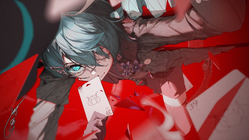 hatsune miku (vocaloid and 1 more) drawn by houtei9