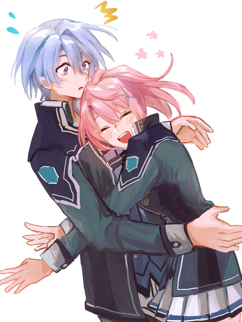 juna crawford and kurt vander (eiyuu densetsu and 2 more) drawn by daimondai4