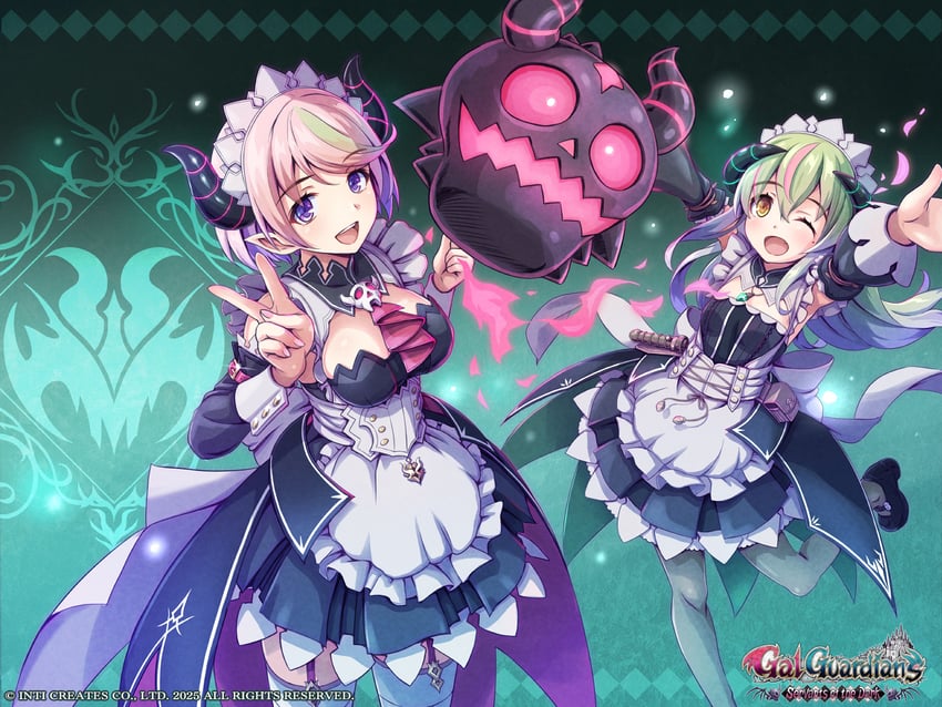masha, kirika, and demon lord maxim (gal gun and 1 more) drawn by masanori_ito