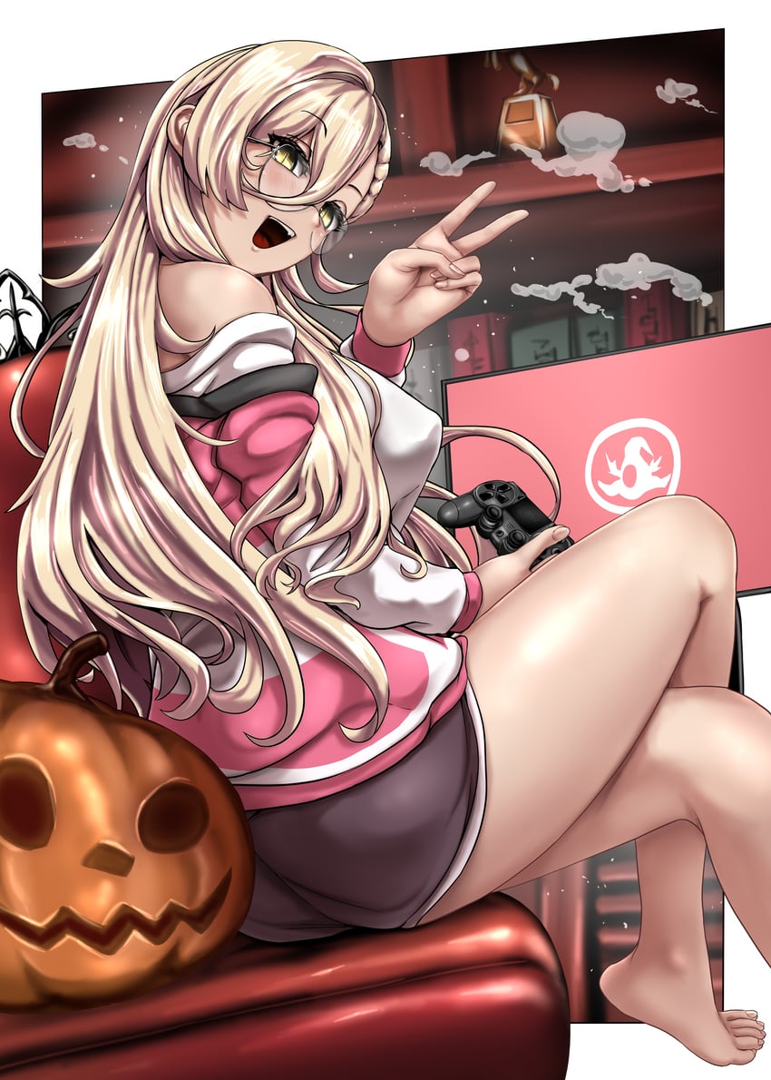 nui sociere (nijisanji) drawn by yaruku