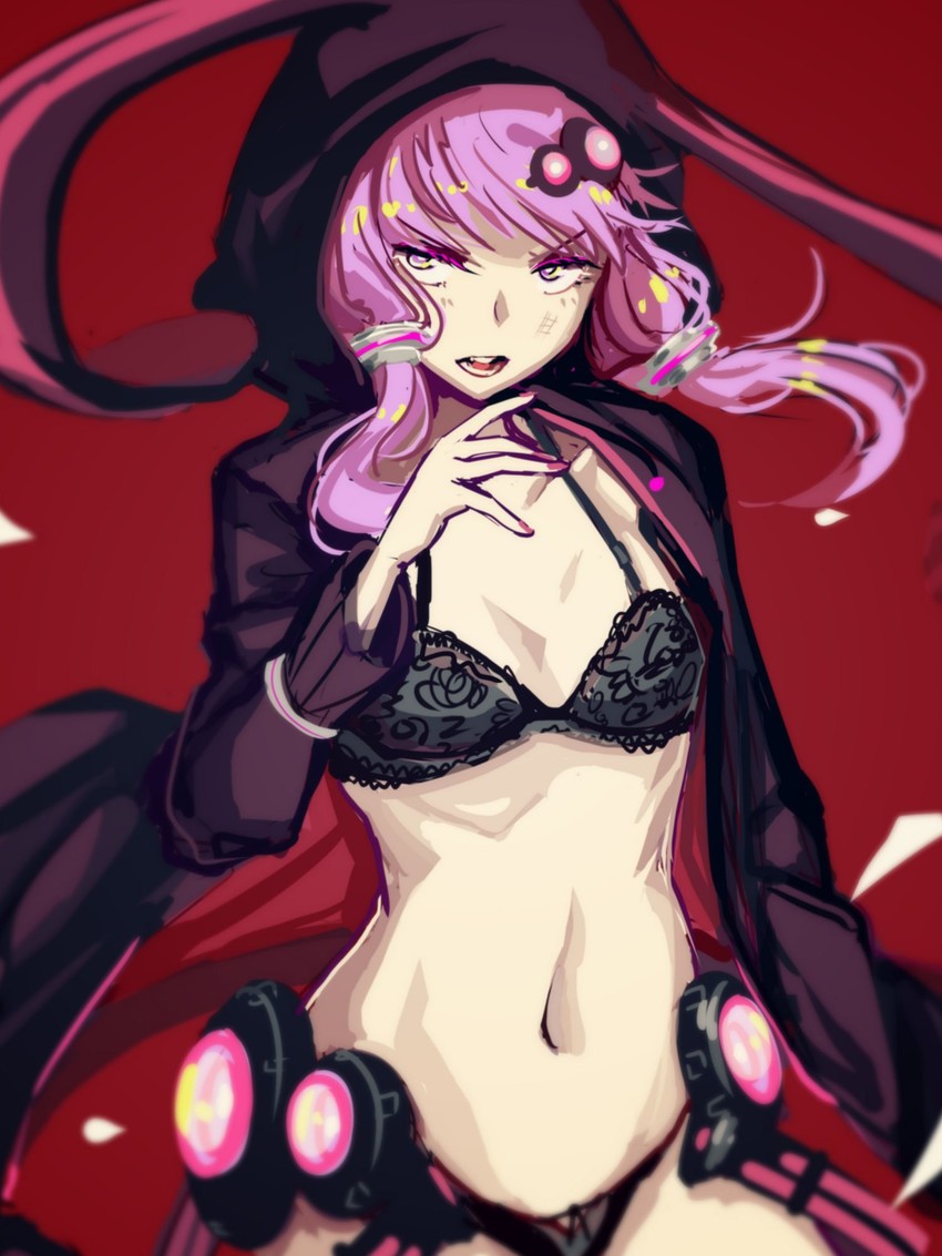 yuzuki yukari (vocaloid and 1 more) drawn by at2.