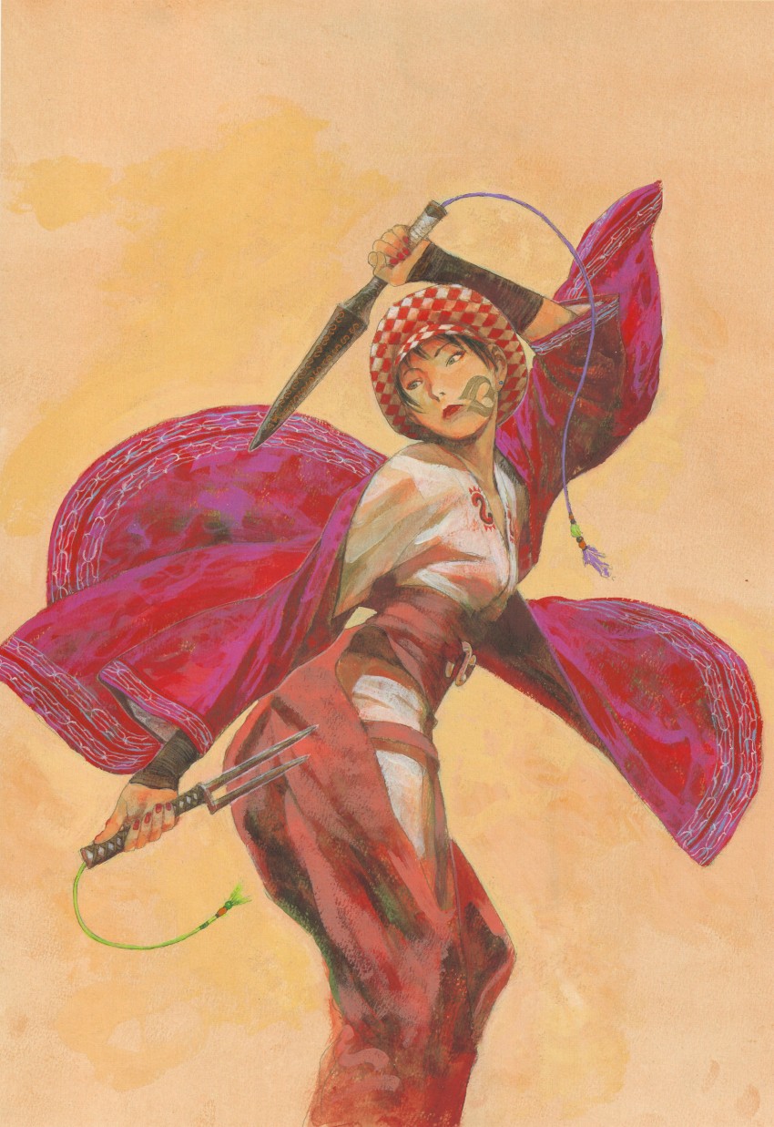 doa (blade of the immortal) drawn by samura_hiroaki