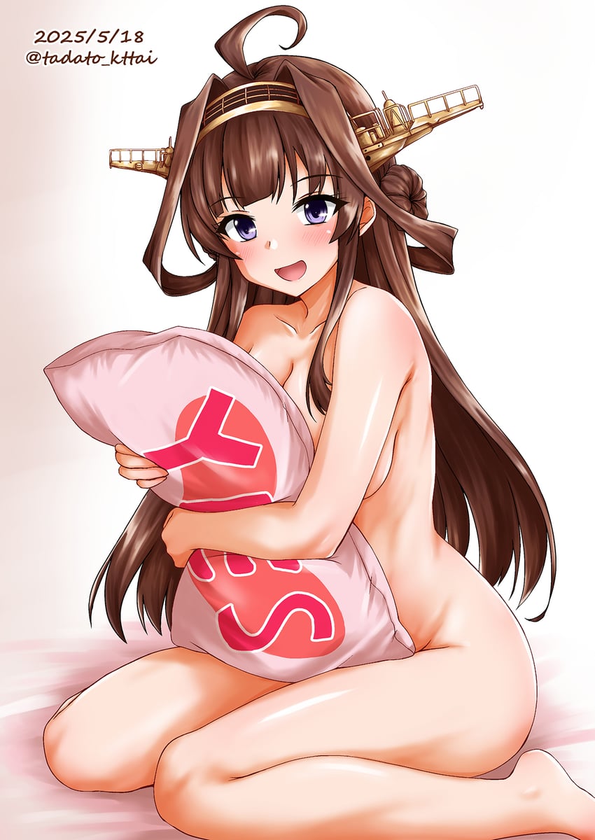 kongou and kongou kai ni (kantai collection) drawn by kamiya_tadato