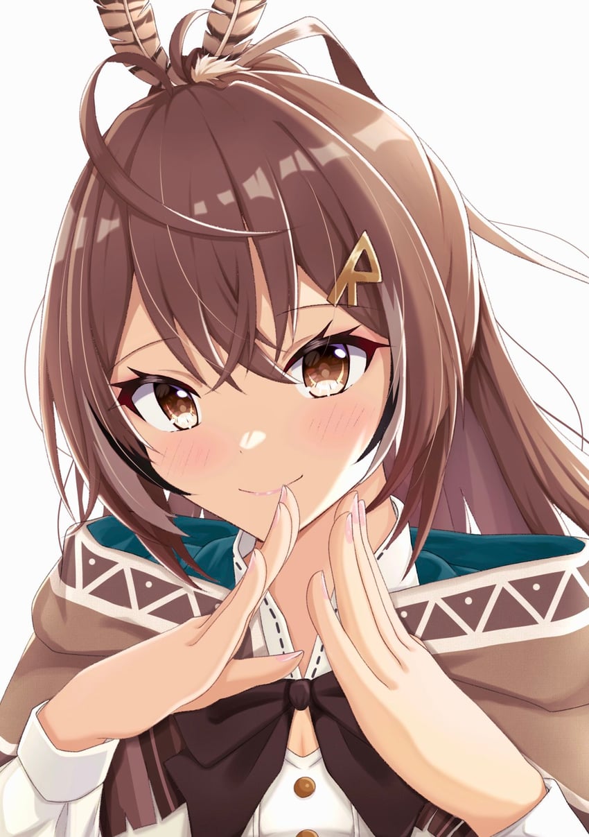 nanashi mumei (hololive and 1 more) drawn by lua_mh1212