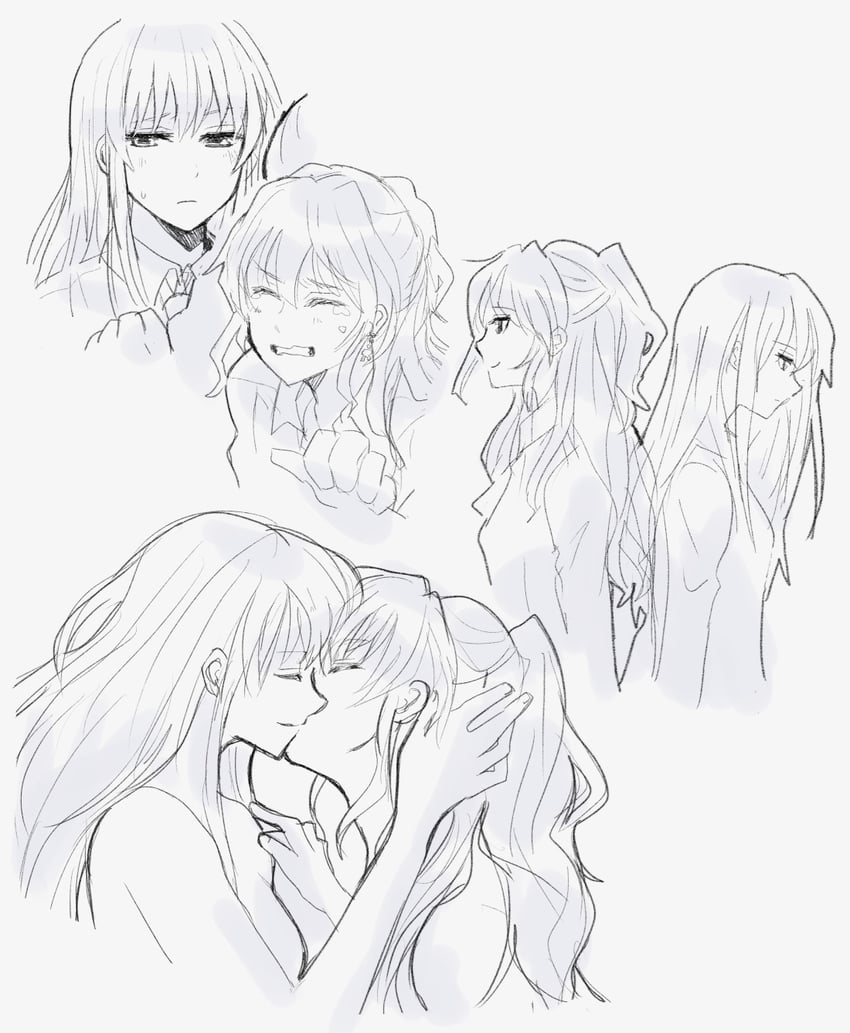 imai lisa and minato yukina (bang dream!) drawn by ayutarochan