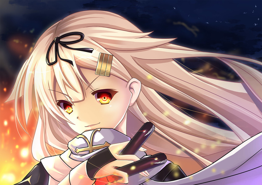 yuudachi and yuudachi kai ni (kantai collection) drawn by boli_shenshe