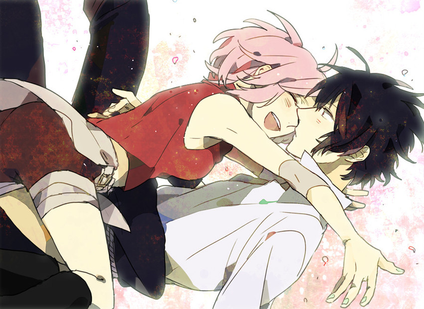 haruno sakura and uchiha sasuke (naruto and 1 more) drawn by aono_nachi