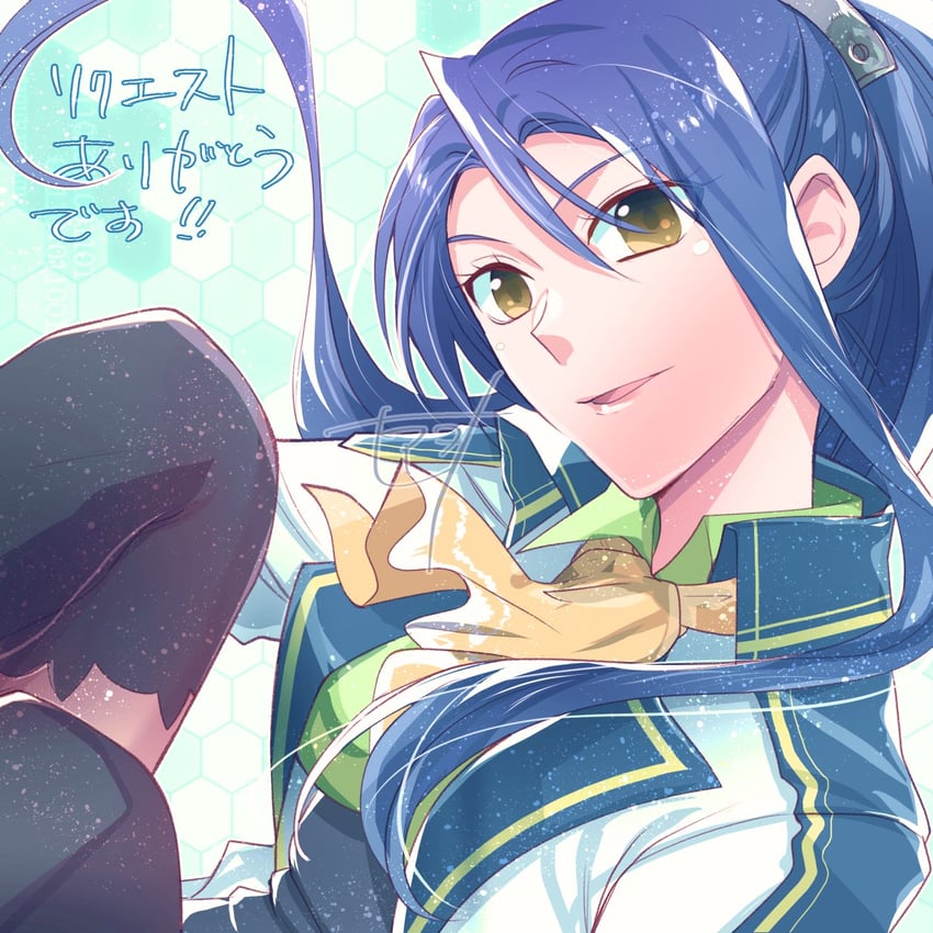 laura s. arseid (eiyuu densetsu and 2 more) drawn by toworu