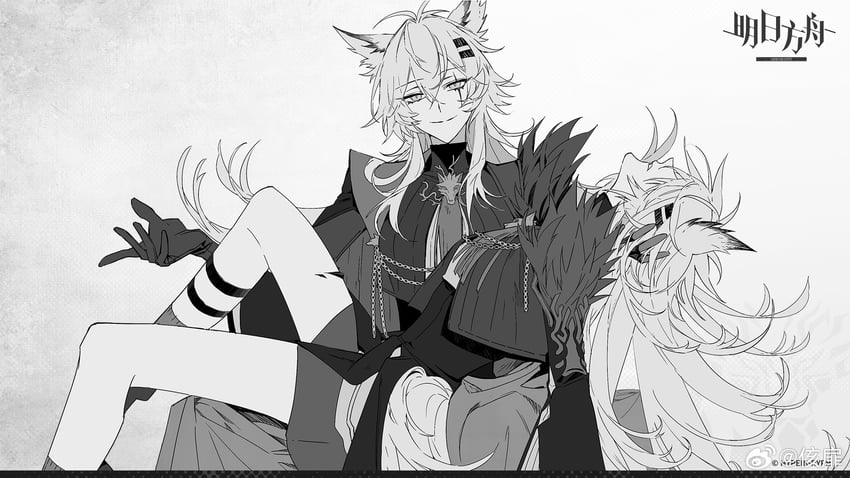 lappland and lappland the decadenza (arknights) drawn by kaifei_(kaifei_29)