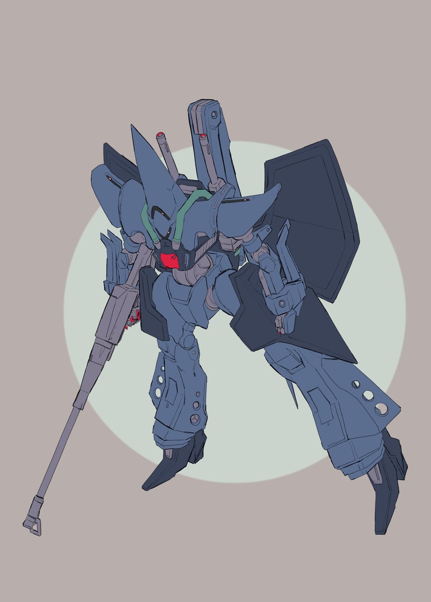 hambrabi (gundam and 2 more) drawn by mecha_kaku_man