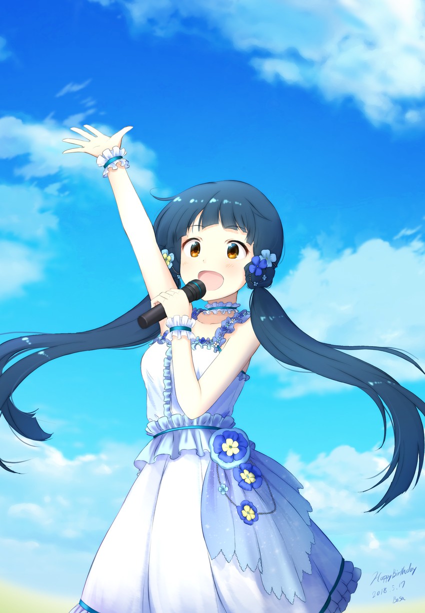 kitakami reika (idolmaster and 1 more) drawn by basa_rutan