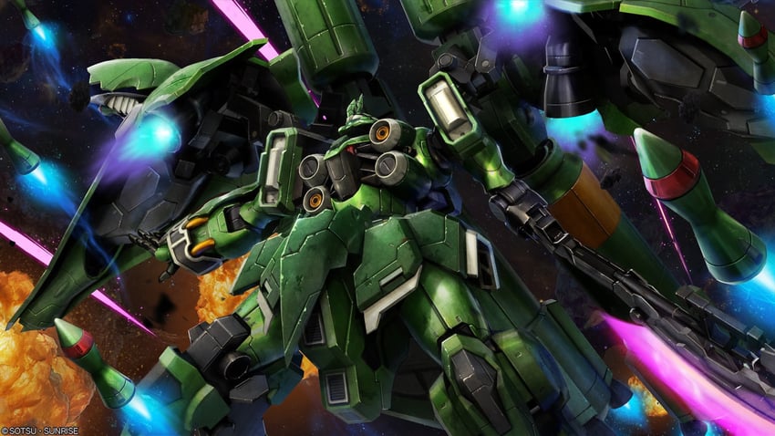 kshatriya repaired (gundam and 3 more) drawn by tenjin_hidetaka