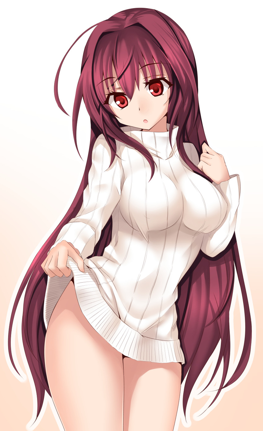 scathach (fate and 1 more) drawn by minato_yoshihiro