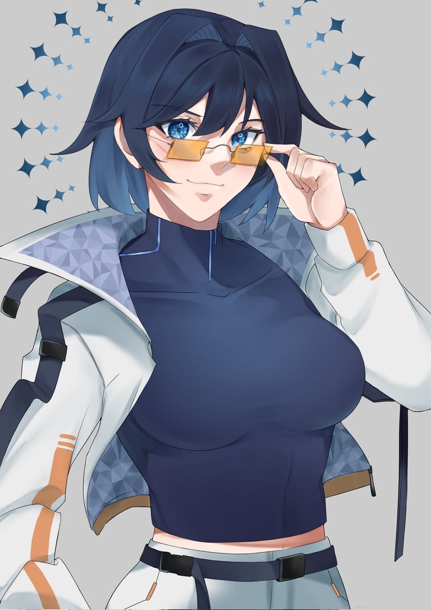 ouro kronii (hololive and 1 more) drawn by ghwc