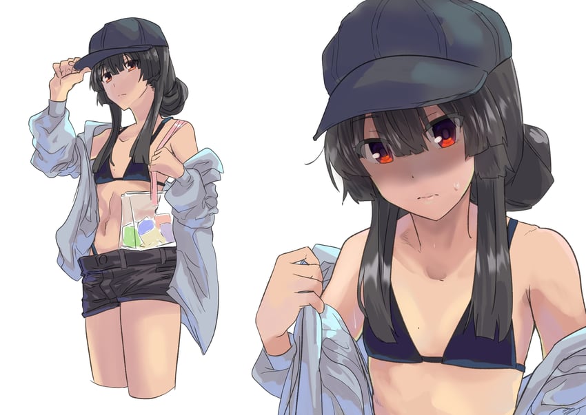 juujou hiyori (toji no miko) drawn by mashitono_desu