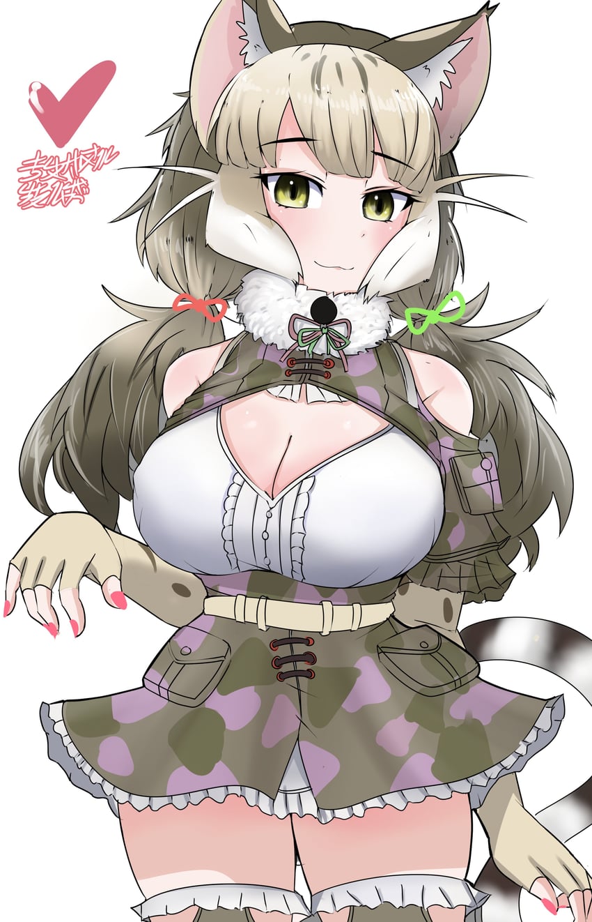 jungle cat (kemono friends and 1 more) drawn by nanoder
