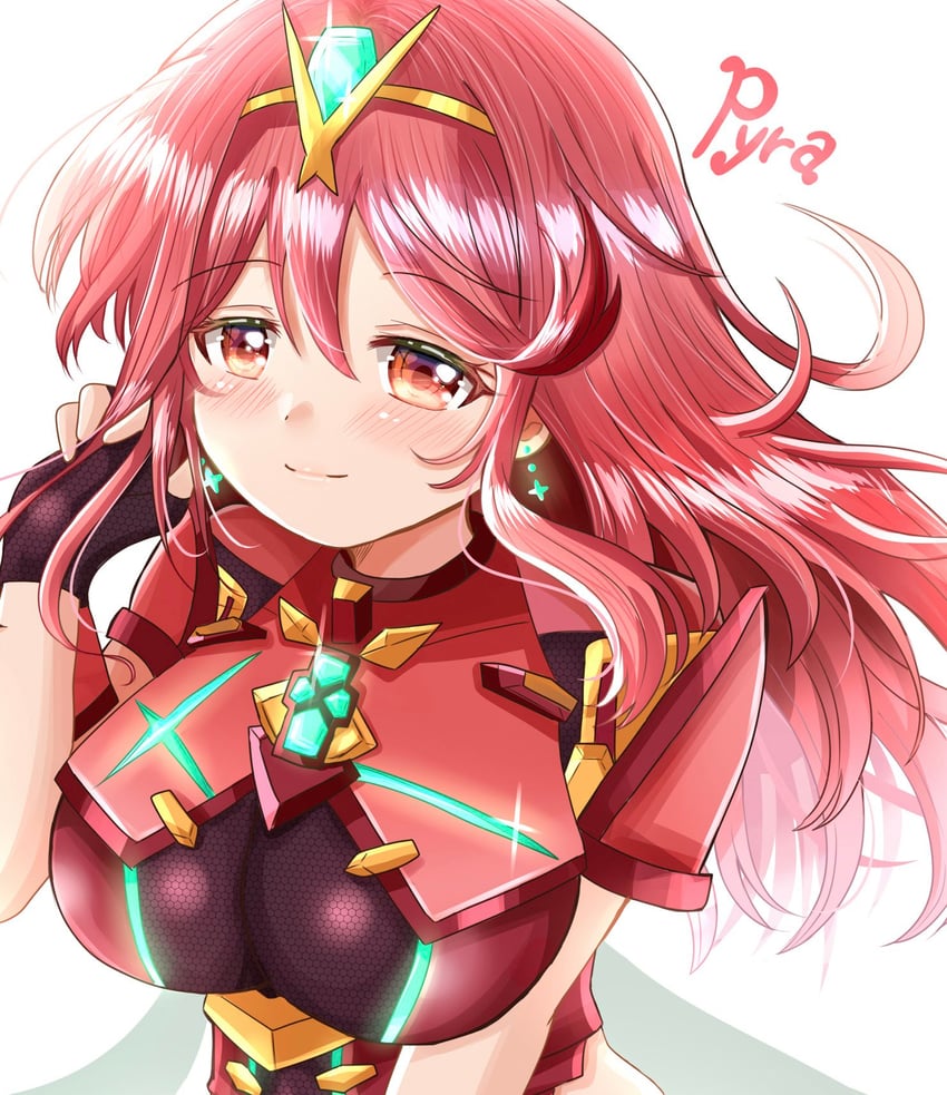 pyra (xenoblade chronicles and 1 more) drawn by amahime_kaichou