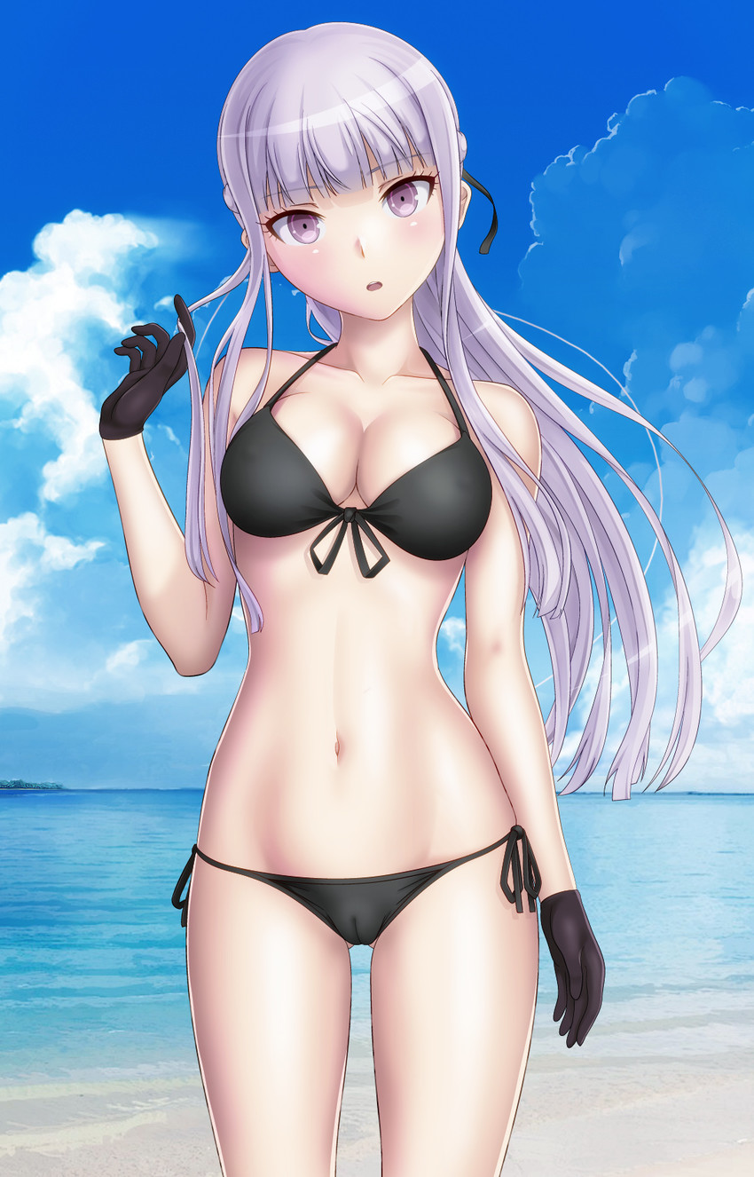 kirigiri kyoko (danganronpa and 1 more) drawn by nanikairu