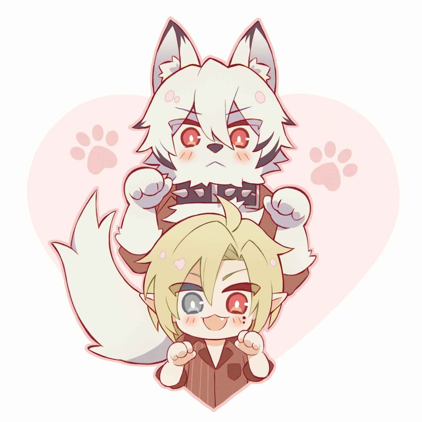 von lycaon and hugo vlad (zenless zone zero) drawn by cthooliac