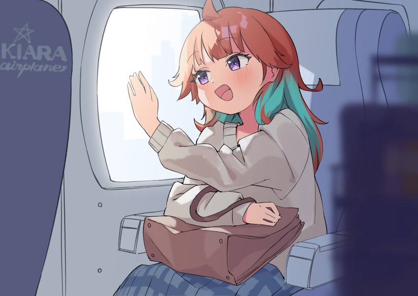 takanashi kiara (hololive and 1 more) drawn by okarin_(tennisofoka)