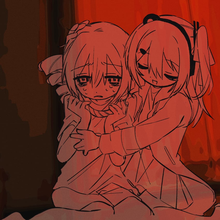 kasane teto and adachi rei (utau and 1 more) drawn by nasi_(na_si)