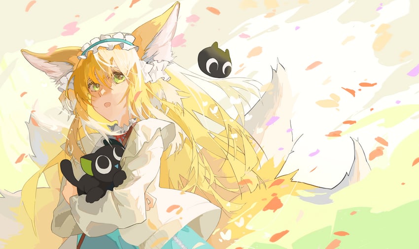 suzuran and heixiu (arknights and 1 more) drawn by la_brise_(labrise2023)