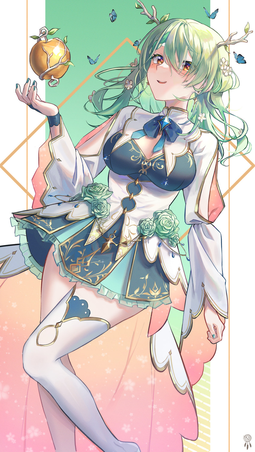 ceres fauna (hololive and 1 more) drawn by may.l
