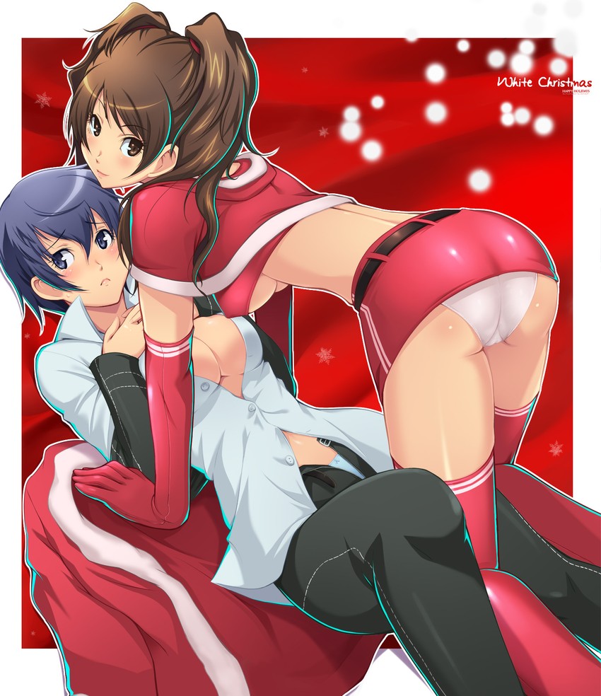 shirogane naoto and kujikawa rise (persona and 2 more) drawn by taru_neko