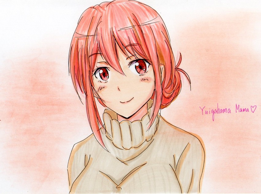 yuigahama yui's mother (yahari ore no seishun lovecome wa machigatteiru.) drawn by potekite