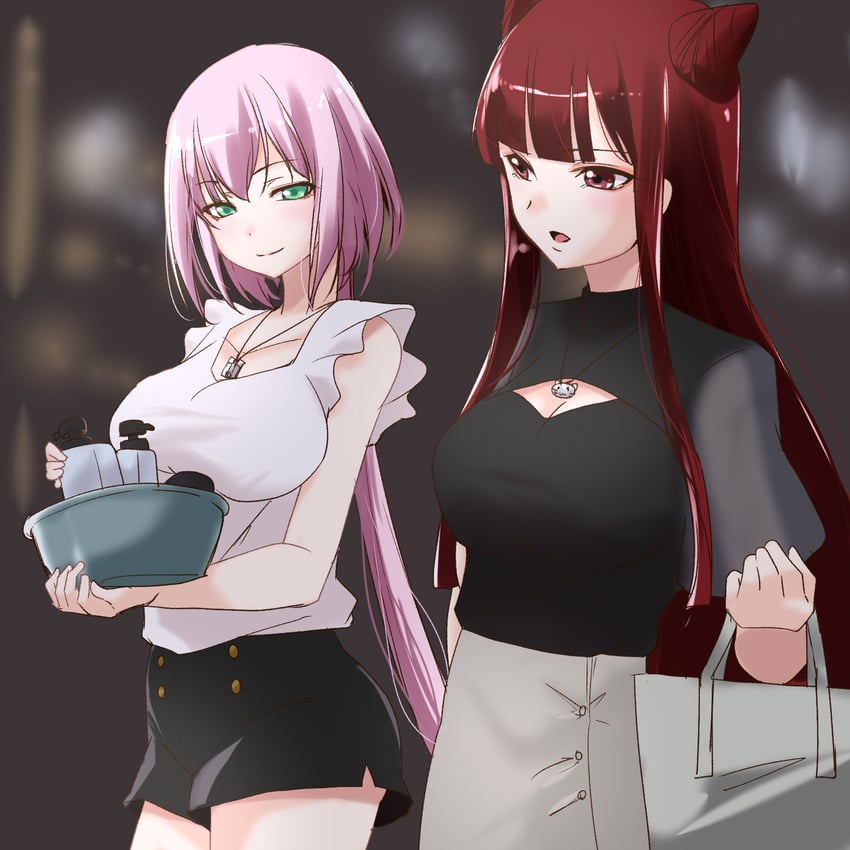 toda eulalia kotohi and gozen (assault lily) drawn by urutsu_sahari
